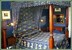 blue bedroom photo