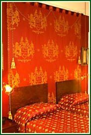red bedroom photo