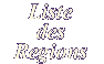 Liste des régions